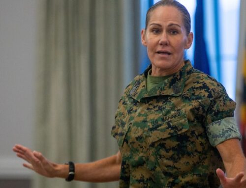 USMC Appoints First Female Force Sgt. Maj. In Its History